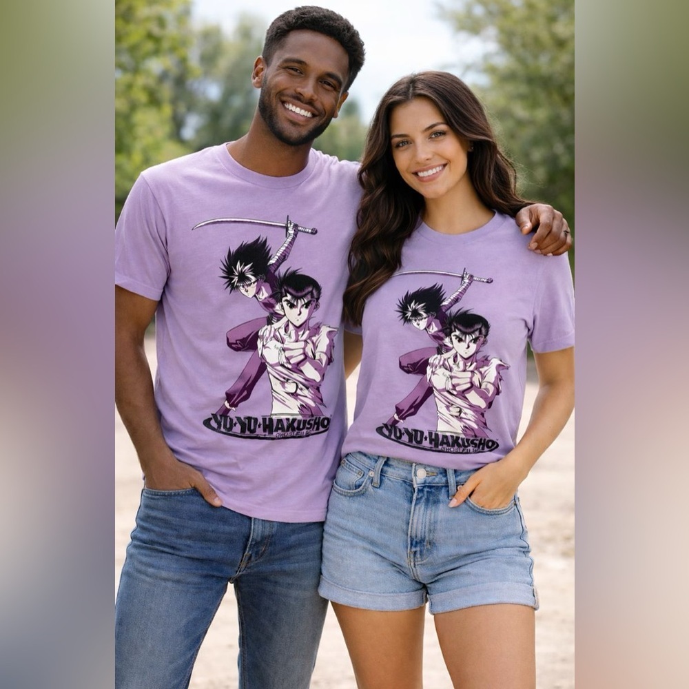 Crunchy Roll Unisex Yu Yu Hakusho Screen Tee